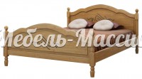 Кровать Лама из массива дерева