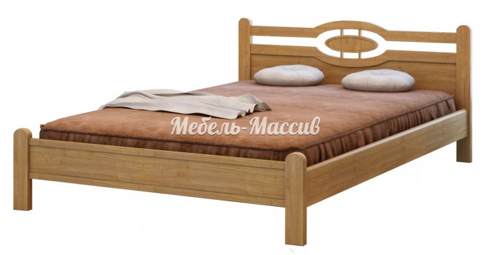Кровать Милиса из массива дерева