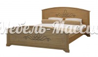 Кровать Нова из массива дерева