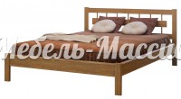 Кровать Сакура модель №2 из массива дерева