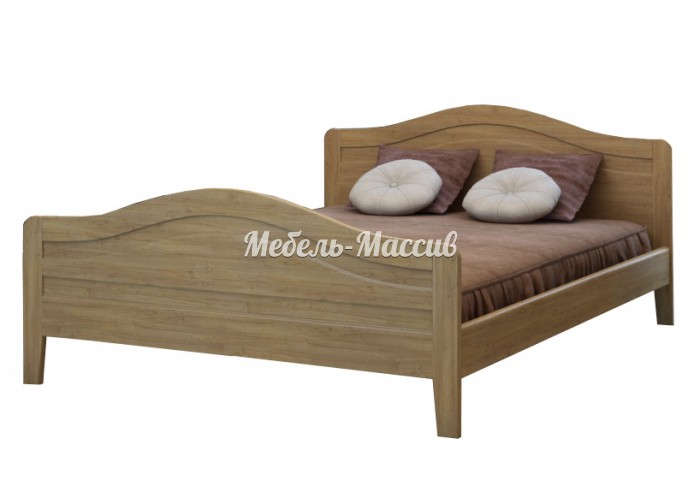 Кровать Сатэра из массива дерева