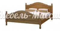 Кровать Филенка из массива дерева