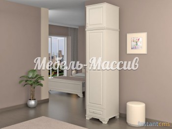 Шкаф Лиана 27 из массива дерева Ш-50см,В-240см,Г-55см