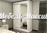 Шкаф - купе Лирона модель №3 из массива Ш-160см,В-240см,Г-60см