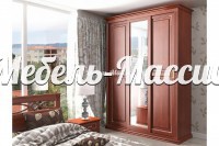 Шкаф - купе Лирона 3х створчатый модель №3 из массива Ш-180см, В-240см,Г-60см