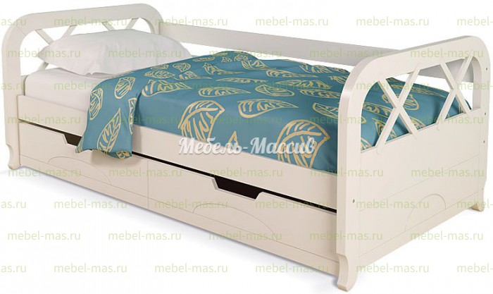 Кровать детская Умка из массива дерева