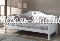 Кровать - диван Дюймовочка из массива дерева