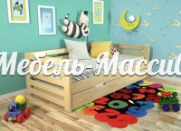 Кровать Санта из массива дерева