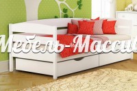 Кровать Нота модель №2 из массива дерева