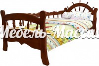 Кровать Моряк из массива дерева