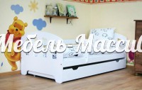 Кровать Кэт из массива дерева
