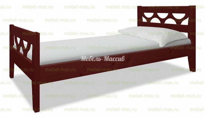 Кровать Немо из массива дерева