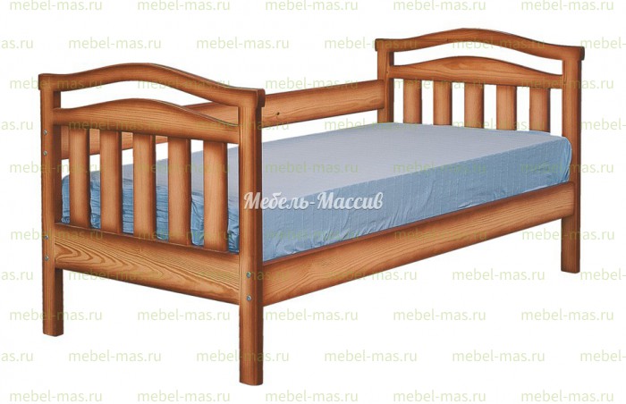 Кровать детская Веста из массива дерева
