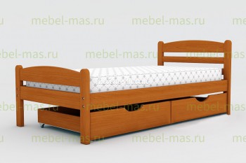 Кровать Кай из из массива дерева