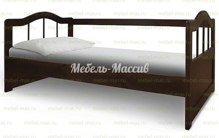 Кровать Мира из массива дерева 