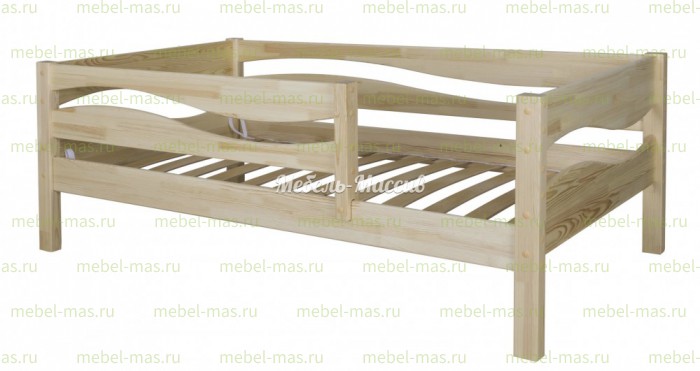 Кровать детская Лотос из массива дерева