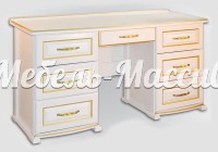 Письменный стол Омега модель№2 из массива Ш-180см,В-85см,Г-60см