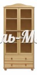 Книжный шкаф Витязь модель№3 из массива Ш-80см,В-190+10см,Г-35см