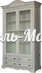 Книжный шкаф Паола - 101 из массива Ш-120см,В-220см,Г-50см