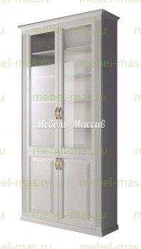 Книжный шкаф Валенсия модель№1 из массива Ш-120см,В-240см,Г-45см
