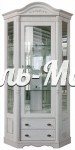 Шкаф Сервант Паола угловой из массива Ш-110см,В-220см,Г-70/45см