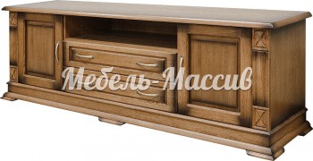 ТВ тумба Верди - 319. 180ширина (филенка) из массива Ш-180см, В-60см,Г-45см
