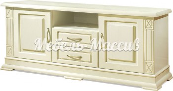 ТВ тумба Верди - 316. 150ширина (филенка) из массива Ш-150см, В-60см,Г-45см