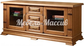 ТВ тумба Верди - 318. 120ширина из массива Ш-120см, В-60см,Г-45см