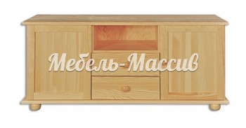 ТВ тумба Витязь 120 из массива Ш-140см,В-50см,Г-45см