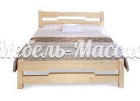 Кровать Лейла из массива дерева