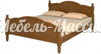 Кровать Мелодия из массива дерева