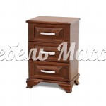 Тумба Лиана 3 ящика из массива Ш-45см,В-58см,Г-30см