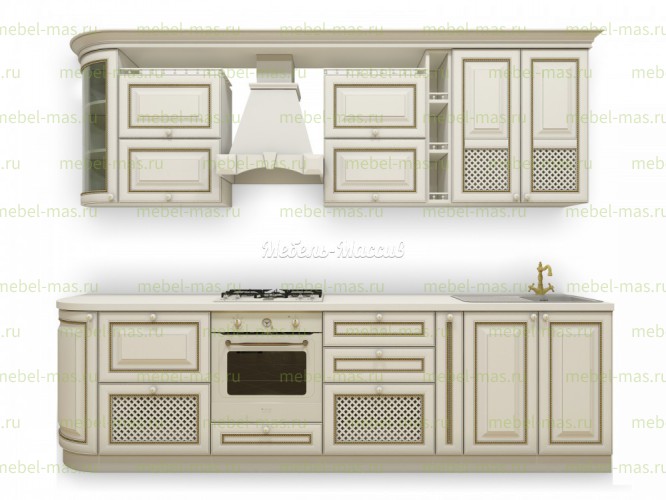 Кухня Вилора из массива