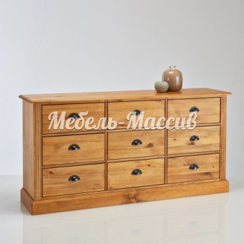 Комод Эрна из массива Ш-160см,В-80см,Г-45см