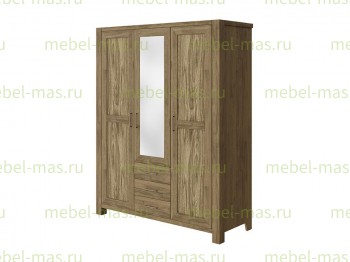 Шкаф Фабриано - 1009 из массива модель №2 с зеркалом Ш-180см,В-200см,Г-60см