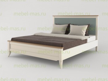 Кровать Римини с мягким изголовьем Бук (эмаль)