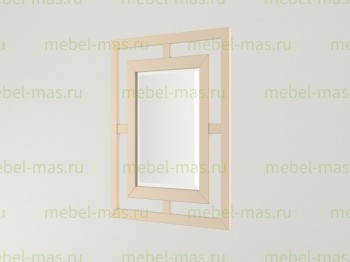 Зеркало Римини №1 МДФ+Бук (эмаль)