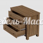 Комод Фабриано - 105 из массива Ш-90см,В-80см,Г-45см