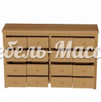 Комод Фабриано - 136 из массива Ш-160см,В-100см,Г-45см