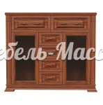 Комод Верди - 206 из массива Ш-120см,В-100см,Г-45см
