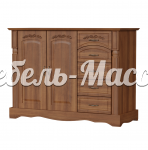 Комод Паола - 421 из массива Ш-120см,В-90см,Г-45см