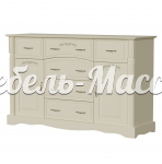 Комод Паола - 433 из массива Ш-160см,В-100см,Г-45см