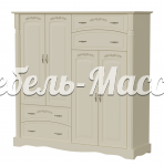 Комод Паола - 437 из массива Ш-160см,В-160см,Г-45см