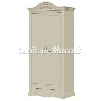 Шкаф Паола 102-1 из массива Ш-100см,В-220см,Г-60см