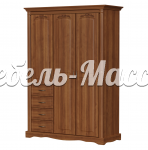 Шкаф Паола 108-1 из массива Ш-150см,В-220см,Г-60см