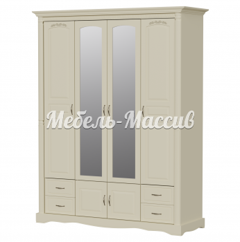 Шкаф Паола 244-1 из массива Ш-180см,В-240см,Г-60см
