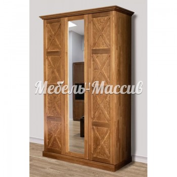 Шкаф Леруа модель №3 из массива дерева Ш-135см,В-220см,Г-60см